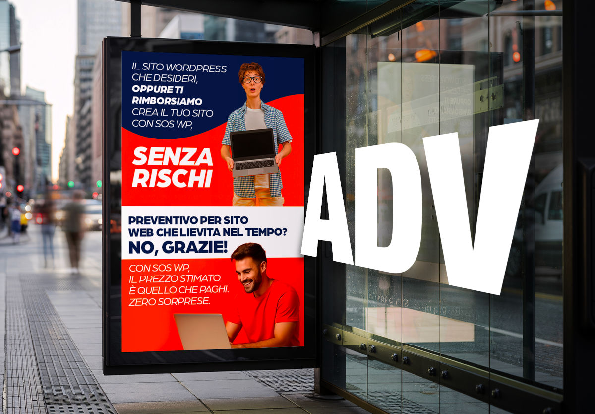 Immagine che raffigura una campagna ADV prodotta dallo Staff di Men In Brand